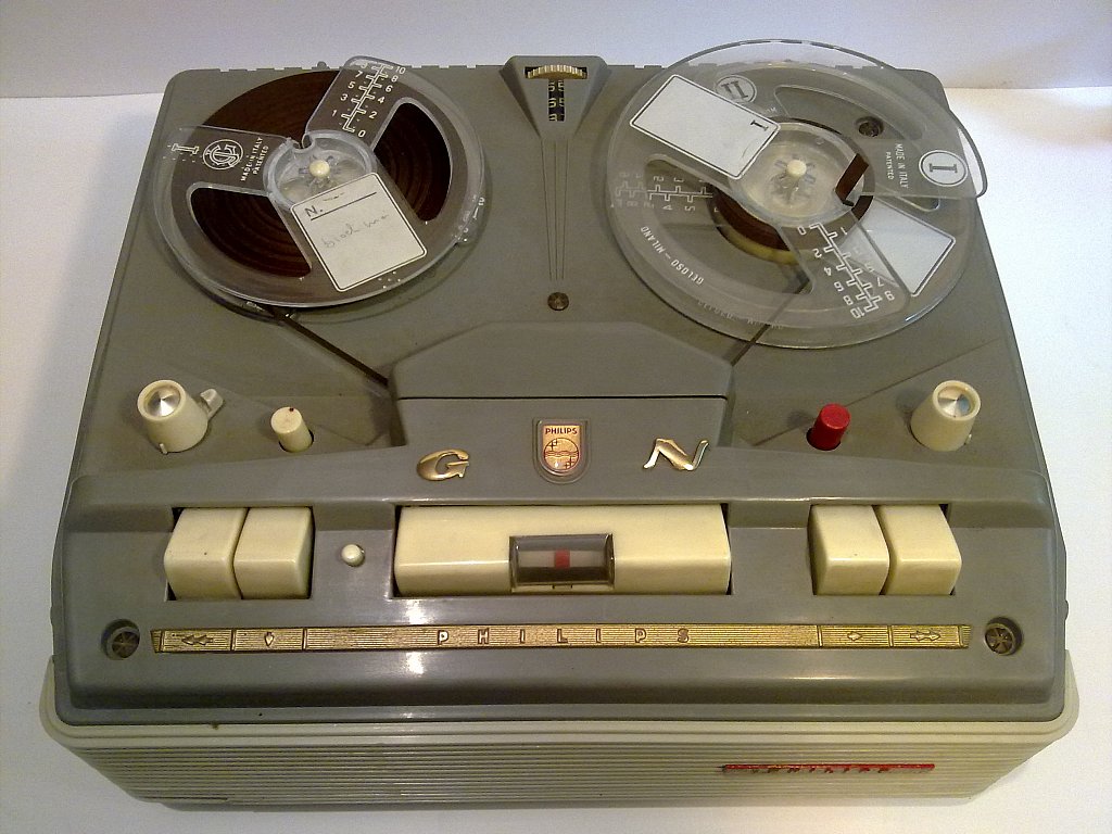 Reel to Reeel recorder anno 1960